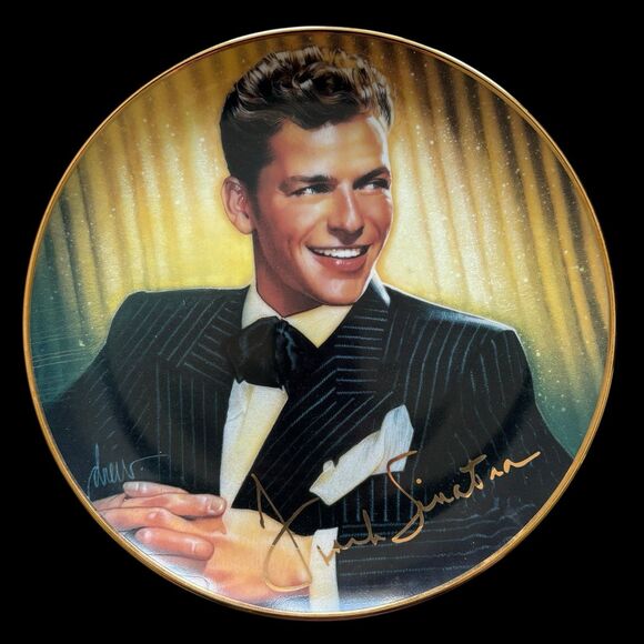 Franklin Mint Sinatra Collector Plates-Set of 4 Numbered Limited-Edition Vintage - Picture 6 of 13